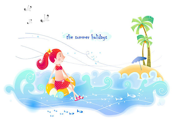 EPS 주간 전신 구름 계절 여자 수영복 파도 바다 섬 여행 일러스트 물놀이 갈매기 바람 휴가 어류 한명 사람 20대 성인 야외 여름 여름휴가 바캉스 청춘 야자수 파라솔 서핑 시원함 휴양지 튜브 여자만 여자한명만 성인여자만 청년만 청년여자만 성인한명만 청년여자한명만 성인여자한명만 성인만 구명부환 국내일러스트 자연요소 나무 1 옷 컨셉 놀이 조류 날씨 청년 수중동물 장소 수상스포츠 안전장비 파일형식 벡터 여름_계절