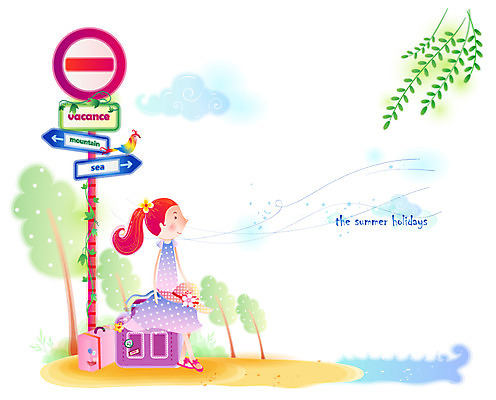 EPS 주간 전신 나무 구름 계절 여자 바다 여행 일러스트 바람 휴가 한명 사람 20대 성인 해변 야외 여름 여름휴가 바캉스 청춘 모래사장 여행가방 표지판 역 시원함 여자만 여자한명만 성인여자만 청년만 청년여자만 성인한명만 청년여자한명만 성인여자한명만 성인만 국내일러스트 자연요소 식물 1 컨셉 가방 교통시설 날씨 알림판 청년 파일형식 벡터 여름_계절