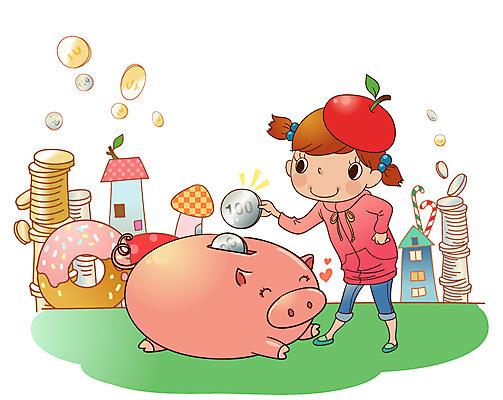 EPS 여자 초등학생 어린이 돈 일러스트 비즈니스 사탕 한명 사람 소녀 경제 동전 저축 돼지저금통 저금통 도넛 어린이경제 여자만 여자한명만 어린이만 소녀만 소녀한명만 금융의날 국내일러스트 1 학생 디저트 금융 재산 파일형식 벡터 법정기념일