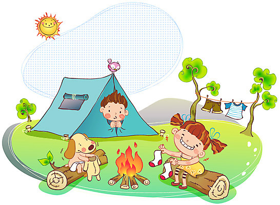 EPS 주간 나무 옷 계절 여자 어린이교육 교육 남자 초등학생 어린이 일러스트 조류 방학 산 양말 여름방학 텐트 사람 소녀 소년 야외 두명 태양 캠핑 모닥불 통나무 여름캠프 어린이만 국내일러스트 자연요소 식물 동물 학생 불 레저 휴가 캠핑도구 여름 파일형식 벡터 여름_계절