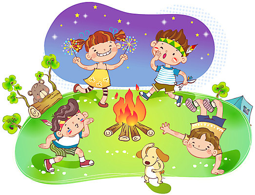 EPS 전신 나무 계절 여자 어린이교육 교육 남자 초등학생 어린이 일러스트 곰 방학 불꽃놀이 여름방학 텐트 사람 소녀 소년 여러명 야외 강아지 야간 모닥불 캠핑장 여름캠프 인디언놀이 어린이만 국내일러스트 자연요소 식물 동물 학생 다수 포유류 놀이 불 휴가 캠핑도구 여름 반려동물 캠핑 개 파일형식 벡터 여름_계절