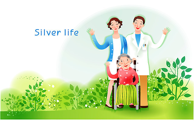 EPS 주간 전신 직업 여자 노년 남자 행복 할머니 일러스트 사람 야외 세명 실버라이프 간호사 의사 실버 편안함 간호 사회복지 즐거움 휠체어 노인복지 요양 요양원 요양보호사 노인만 성인만 안락 국내일러스트 자연요소 라이프스타일 감정 컨셉 성인 의료진 감각 복지 파일형식 벡터
