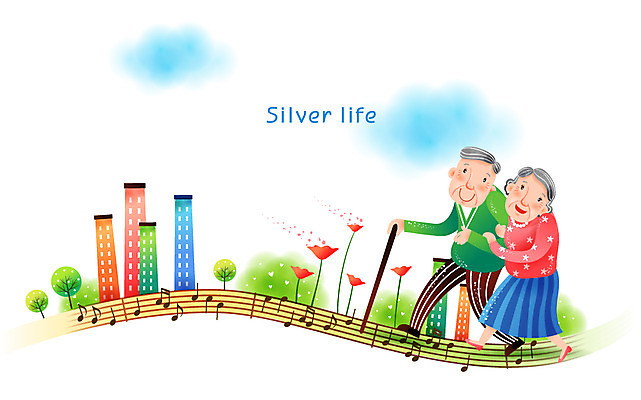 EPS 주간 나무 구름 부부 커플 여자 노년 남자 꽃 행복 음표 일러스트 사람 야외 두명 건물 실버라이프 소풍 노부부 산책 실버 편안함 사회복지 즐거움 외출 노인복지 오선지 요양원 실버타운 노인만 성인만 안락 국내일러스트 자연요소 식물 라이프스타일 건축물 기호 감정 음악 컨셉 관계 휴식 성인 야외활동 감각 복지 악보 오선 파일형식 벡터