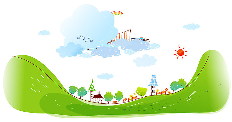 EPS 주간 자연요소 나무 구름 사계절 계절 백그라운드 무지개 벤치 일러스트 자연 날씨 풍경 초원 사람없음 야외 건물 울타리 태양 마을 봄 구름캐릭터 봄배경 일러캐릭터 식물 캐릭터 건축물 의자 담장 생태계 파일형식 벡터