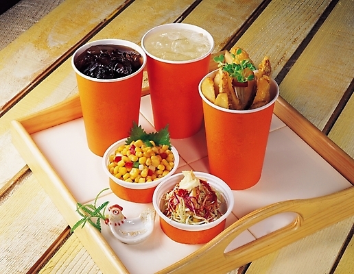 포토 JPG 음료 음식 패스트푸드 실내 근접촬영 사람없음 가로 샐러드 감자튀김 종이컵 콜라 사이다 콘샐러드 국내포토 뷰포인트 감자 내부 컵 튀김 인스턴트 일회용 탄산음료 파일형식