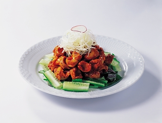 포토 JPG 그릇 한식 음식 반찬 한국 실내 근접촬영 사람없음 안주 골뱅이무침 국내포토 식기 아시아 뷰포인트 내부 무침 파일형식