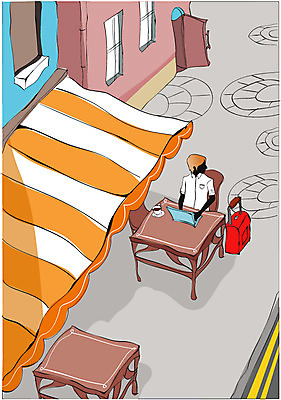 EPS 주간 남자 커피 여행 의자 가방 일러스트 창문 탁자 휴가 휴식 한명 사람 20대 성인 야외 건물 노트북 캐리어 여행가방 카페 발코니 세계여행 베네치아 카페테리아 남자만 남자한명만 성인남자만 청년만 청년남자만 청년남자한명만 성인한명만 성인남자한명만 성인만 국내일러스트 자연요소 1 건축물 잡화 음료 가구 컨셉 청년 전자제품 세계 상점 이탈리아 파일형식 벡터