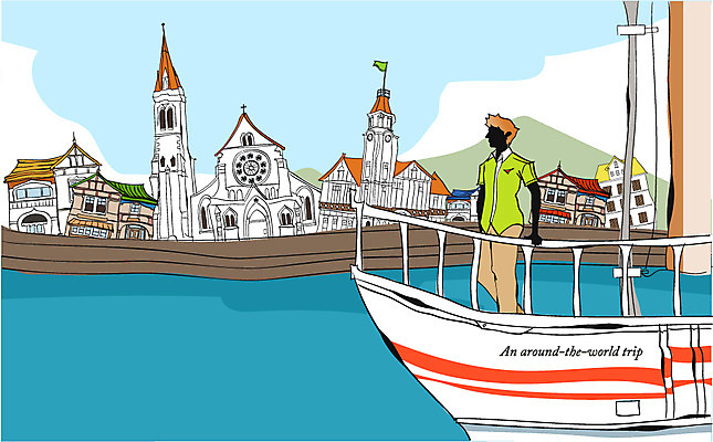 EPS 주간 남자 건축 외국문화 여행 일러스트 휴가 휴식 한명 사람 20대 성인 야외 건물 성당 도시 세계여행 오세아니아 시계탑 뉴질랜드 크라이스트처치성당 선박 남자만 남자한명만 성인남자만 청년만 청년남자만 청년남자한명만 성인한명만 성인남자한명만 성인만 국내일러스트 자연요소 1 건축물 나라 문화 컨셉 수상교통 종교건축 청년 세계 탑 파일형식 벡터