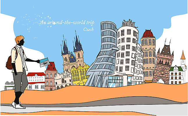 EPS 주간 남자 건축 유럽 외국문화 여행 일러스트 휴가 휴식 한명 사람 20대 성인 야외 건물 책 도시 세계여행 체코 프라하 보헤미아빌딩 남자만 남자한명만 성인남자만 청년만 청년남자만 청년남자한명만 성인한명만 성인남자한명만 성인만 국내일러스트 자연요소 1 건축물 나라 문화 컨셉 빌딩 청년 세계 파일형식 벡터