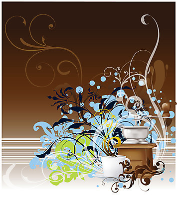 EPS 문양 커피 백그라운드 일러스트 추상 휴식 사람없음 전자제품 가전제품 커피잔 커피메이커 향기 그라인더 국내일러스트 음료 컨셉 무늬 잔 냄새 커피용품 파일형식 벡터