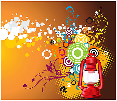 EPS 문양 생활용품 백그라운드 일러스트 추상 사람없음 램프 신비 오브젝트 국내일러스트 컨셉 무늬 조명 파일형식 벡터