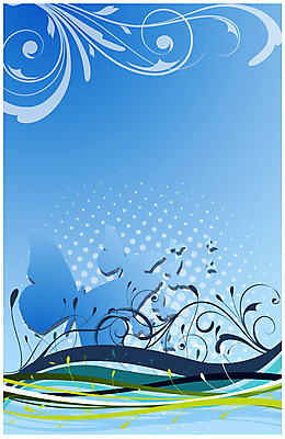 EPS 문양 계절 줄기 나비 곤충 백그라운드 무늬 일러스트 추상 사람없음 봄 국내일러스트 식물 동물 파일형식 벡터