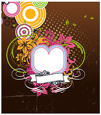 EPS 문양 꽃잎 리본 백그라운드 무늬 꽃무늬 일러스트 추상 사람없음 하트 국내일러스트 모양 꽃 파일형식 벡터