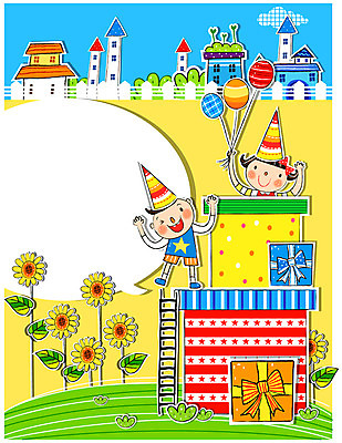 EPS 구름 라이프스타일 여자 어린이교육 교육 남자 어린이라이프 초등학생 어린이 백그라운드 일러스트 사다리 상상 놀이 해바라기 주택 선물 사람 소녀 이벤트 소년 두명 라이프 생활 친구 울타리 상자 파티 귀여움 고깔모자 즐거움 풍선 어린이만 국내일러스트 자연요소 모자_잡화 학생 꽃 감정 컨셉 관계 건물 담장 도구 파일형식 벡터