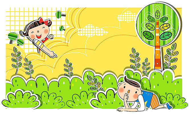 EPS 나무 구름 라이프스타일 여자 어린이교육 교육 남자 어린이라이프 어린이 백그라운드 일러스트 상상 놀이 사람 소녀 소년 초원 야외 두명 라이프 생활 친구 귀여움 유치원생 풀 즐거움 숨기 숨바꼭질 어린이만 국내일러스트 자연요소 식물 감정 컨셉 관계 모션 파일형식 벡터