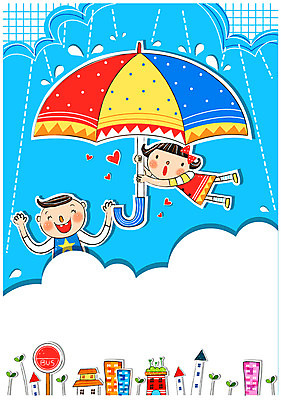 EPS 구름 라이프스타일 여자 어린이교육 교육 남자 어린이라이프 초등학생 어린이 백그라운드 일러스트 우산 상상 놀이 주택 사람 소녀 소년 두명 라이프 생활 친구 판타지 새싹 귀여움 하트 풀 빗방울 즐거움 어린이만 국내일러스트 자연요소 모양 식물 학생 감정 컨셉 관계 건물 비_날씨 파일형식 벡터