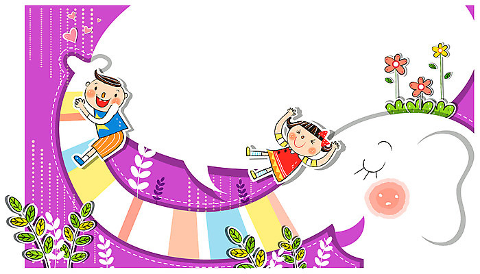 EPS 라이프스타일 여자 어린이교육 교육 남자 꽃 어린이라이프 어린이 백그라운드 일러스트 상상 놀이 코끼리 사람 소녀 소년 두명 라이프 생활 친구 귀여움 유치원생 풀 미끄럼틀 즐거움 어린이만 국내일러스트 식물 감정 컨셉 포유류 관계 놀이기구 파일형식 벡터