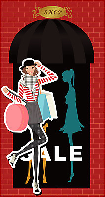 EPS 모델 모자 우먼라이프 계절 여자 패션 구두 포즈 가방 일러스트 한명 사람 20대 성인 야외 쇼핑 유행 세일 상점 목도리 가을 쇼윈도 외출 옷가게 개성 멜빵치마 빅백 플리츠스커트 성인여자한명만 국내일러스트 1 라이프스타일 잡화 옷 신발 청년 치마 전시 멜빵 여자한명만 성인여자만 파일형식 벡터