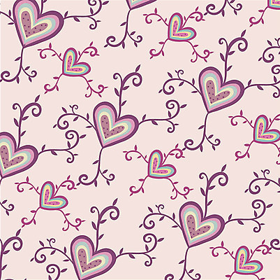 EPS 문양 디자인 분홍색 백그라운드 무늬 패턴 일러스트 사람없음 하트 국내일러스트 모양 컬러 파일형식 벡터