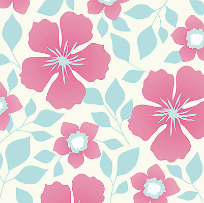 EPS 식물 문양 디자인 꽃 백그라운드 잎 무늬 패턴 일러스트 사람없음 국내일러스트 파일형식 벡터