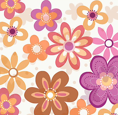 EPS 문양 디자인 꽃잎 꽃 백그라운드 무늬 패턴 일러스트 사람없음 국내일러스트 식물 파일형식 벡터