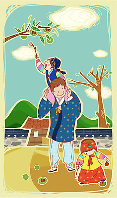 EPS 주간 나무 계절 여자 명절 기념일 열매 남자 딸 행복 전통문화 아들 어린이 40대 일러스트 가족 놀이 하늘 산 남매 사람 야외 세명 30대 소풍 추석 가을 농촌 시골 목말 아빠 한복 고향 밤나무 중추절 국내일러스트 자연요소 식물 한국전통 전통 감정 문화 중년 관계 모션 이벤트 장년 야외활동 중국 밤_견과류 전통의상 파일형식 벡터