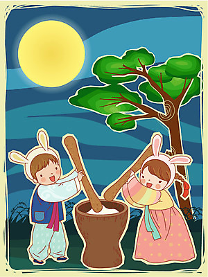 EPS 계절 여자 명절 기념일 남자 전통문화 어린이 일러스트 하늘 사람 소녀 소년 야외 두명 추석 보름달 가을 농촌 시골 토끼 소나무 야간 한복 절구 고향 떡방아 1월 중추절 어린이만 국내일러스트 자연요소 나무 한국전통 전통 문화 포유류 이벤트 반려동물 중국 달 도구 날짜 전통의상 방아 파일형식 벡터