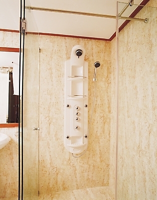 포토 JPG 시설물 현대건축 건축 실내 사람없음 세로 인테리어 욕실 화장실 건축자재 샤워기 샤워실 국내포토 건축물 디자인 내부 샤워시설 파일형식