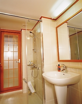 포토 JPG 시설물 현대건축 건축 실내 사람없음 세로 인테리어 욕실 세면대 화장실 건축자재 샤워기 벽거울 샤워실 국내포토 건축물 디자인 내부 거울 샤워시설 파일형식