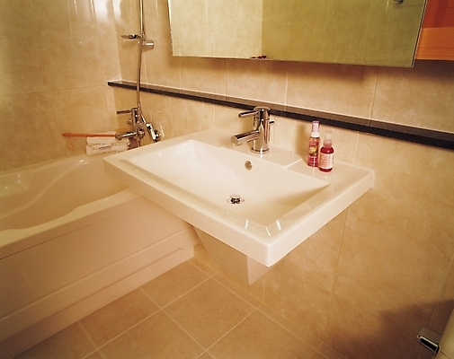 포토 JPG 시설물 현대건축 건축 욕조 실내 사람없음 가로 인테리어 욕실 세면대 화장실 건축자재 샤워기 벽거울 국내포토 건축물 디자인 내부 거울 파일형식