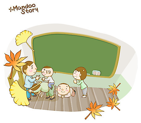 EPS 식물 문자 학생 알파벳 영어 계절 여자 남자 어린이 엎드리기 단풍 일러스트 교실 학교 놀이 나뭇잎 실내 사람 풍경 여러명 칠판 가을 마루 승마 가위바위보 은행잎 칠판지우개 어린이만 국내일러스트 교육 스포츠 다수 잎 모션 바닥 내부 파일형식 벡터