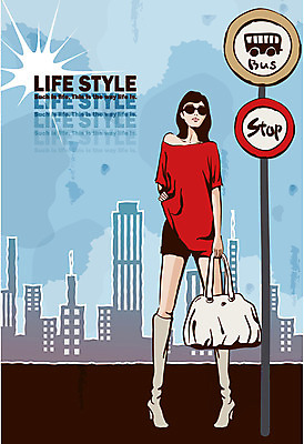 EPS 전신 우먼라이프 라이프스타일 여자 패션 실루엣 일러스트 교통시설 한명 사람 풍경 빌딩 20대 성인 야외 건물 라이프 생활 섹시 도시 기다림 버스정류장 여자만 여자한명만 성인여자만 청년만 청년여자만 성인한명만 청년여자한명만 성인여자한명만 성인만 국내일러스트 1 건축물 교통 컨셉 모션 촬영기법 청년 역 시설 파일형식 벡터