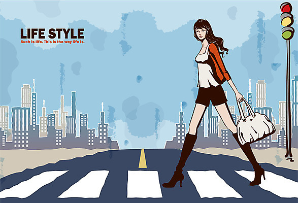 EPS 전신 우먼라이프 라이프스타일 여자 일러스트 교통시설 한명 사람 풍경 20대 성인 야외 라이프 생활 도시 보행로 횡단보도 신호등 외출 여자만 여자한명만 성인여자만 청년만 청년여자만 성인한명만 청년여자한명만 성인여자한명만 성인만 국내일러스트 1 길 교통 청년 시설 파일형식 벡터