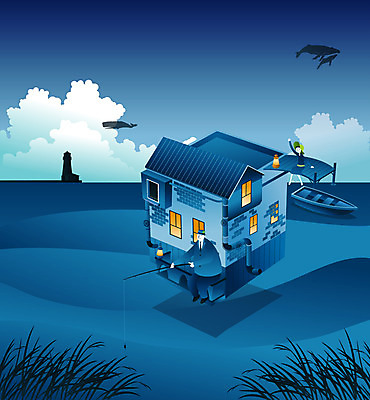 EPS 구름 어린이 백그라운드 일러스트 교통시설 상상 낚시 휴식 주택 등대 사람 두명 파란색 판타지 인사 풀잎 야간 나룻배 고래 국내일러스트 자연요소 컬러 교통 컨셉 잎 배_교통 포유류 레저 건물 수중동물 예절 풀_식물 시설 파일형식 벡터