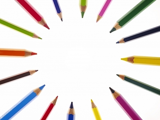 포토 JPG 백그라운드 문구용품 색연필 프레임 틀 사람없음 장식 사무용품 미술도구 원형 원형프레임 국내포토 도형 학용품 오브젝트 파일형식