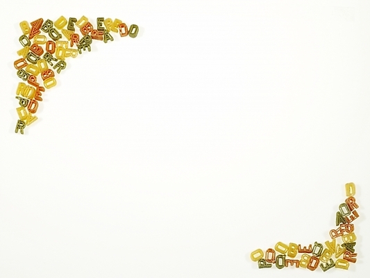 포토 JPG 문자 기호 알파벳 영어 음식 백그라운드 식재료 사각프레임 프레임 파스타 틀 사람없음 장식 사각형 국내포토 도형 서양음식 파일형식