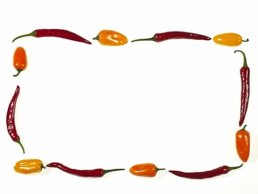 포토 JPG 음식 백그라운드 채소 식재료 고추 피망 파프리카 사각프레임 프레임 틀 누끼 사람없음 장식 사각형 홍고추 미니파프리카 국내포토 도형 파일형식