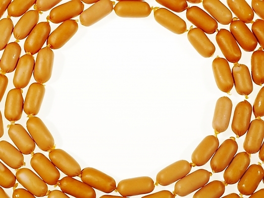 포토 JPG 음식 백그라운드 식재료 프레임 틀 사람없음 장식 원형 소시지 원형프레임 국내포토 도형 가공식품 파일형식