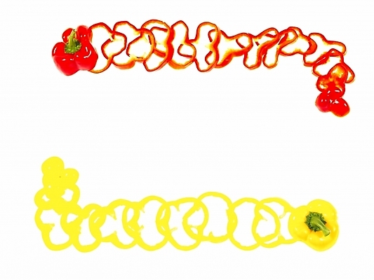 포토 JPG 음식 백그라운드 채소 식재료 피망 파프리카 사각프레임 프레임 틀 누끼 사람없음 장식 사각형 슬라이스 국내포토 도형 파일형식