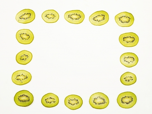 포토 JPG 음식 백그라운드 과일 식재료 단면 사각프레임 프레임 키위 틀 누끼 사람없음 장식 사각형 슬라이스 국내포토 도형 파일형식