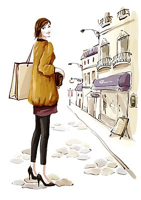 전신 PSD 우먼라이프 여자 패션 길 일러스트 거리 한명 서기 사람 빌딩 20대 성인 야외 건물 쇼핑 청춘 쇼핑백 상점 가을 도시 여자만 여자한명만 성인여자만 청년만 청년여자만 성인한명만 청년여자한명만 성인여자한명만 성인만 국내일러스트 1 라이프스타일 건축물 계절 컨셉 가방 모션 청년 파일형식