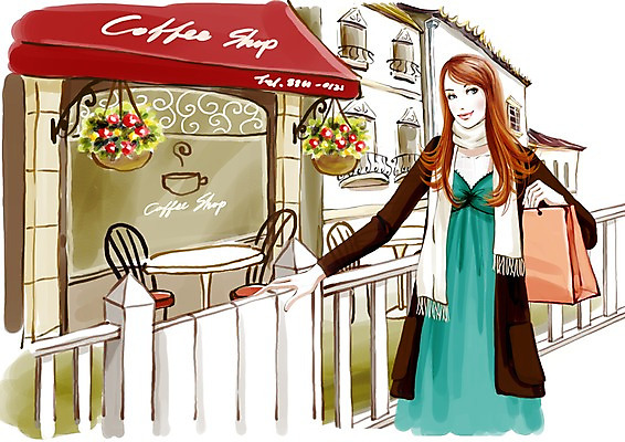 PSD 우먼라이프 여자 패션 화분 포즈 의자 일러스트 부분 탁자 거리 한명 사람 빌딩 상반신 20대 성인 야외 건물 쇼핑 청춘 쇼핑백 상점 발코니 가을 도시 야외카페 상업시설 여자만 여자한명만 성인여자만 청년만 청년여자만 성인한명만 청년여자한명만 성인여자한명만 성인만 국내일러스트 1 라이프스타일 건축물 계절 가구 컨셉 가방 청년 카페 시설 상업 파일형식