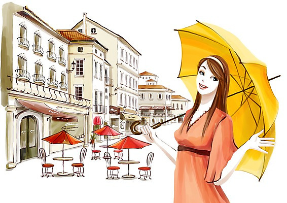 PSD 우먼라이프 여자 패션 의자 일러스트 우산 부분 탁자 거리 한명 사람 빌딩 상반신 20대 성인 야외 건물 쇼핑 청춘 상점 발코니 가을 도시 양산 야외카페 상업시설 여자만 여자한명만 성인여자만 청년만 청년여자만 성인한명만 청년여자한명만 성인여자한명만 성인만 국내일러스트 1 라이프스타일 건축물 계절 가구 컨셉 청년 카페 시설 상업 파일형식