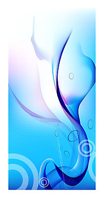 EPS 문양 물결 선 백그라운드 무늬 일러스트 사람없음 파란색 흐름 신비 국내일러스트 컬러 컨셉 파일형식 벡터