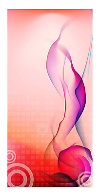 EPS 문양 물결 선 백그라운드 무늬 일러스트 사람없음 빨간색 흐름 신비 국내일러스트 컬러 컨셉 파일형식 벡터