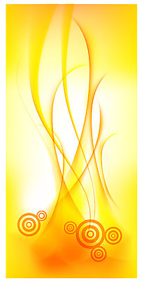 EPS 문양 물결 선 백그라운드 무늬 일러스트 사람없음 노란색 흐름 신비 국내일러스트 컬러 컨셉 파일형식 벡터