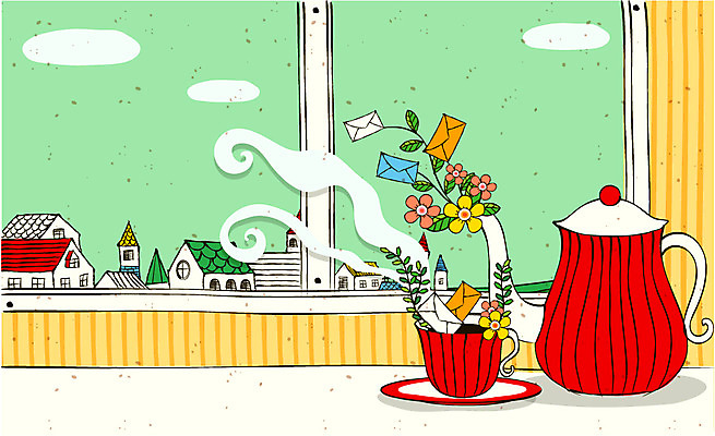 EPS 주간 구름 시설물 현대건축 건축 꽃 커피 백그라운드 라인일러스트 일러스트 창문 하늘 주전자 편지봉투 주택 실내 이벤트 빌딩 사람없음 건물 마을 건축부분 이메일 커피잔 찻잔 편지 알림 라인아트 꽃꽂이 소식_알림 국내일러스트 자연요소 식물 건축물 음료 선 컨셉 주방용품 봉투 잔 내부 원예 파일형식 벡터