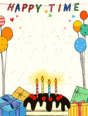 백그라운드 라인일러스트 일러스트 선물 이벤트 파티 케이크 알림 라인아트 풍선 국내일러스트 선 디저트