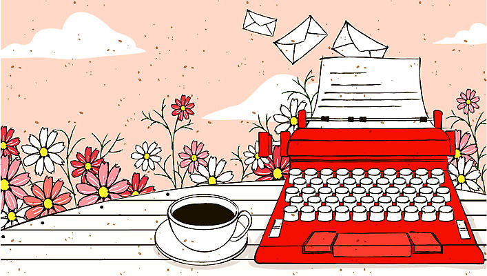 EPS 구름 계절 꽃 커피 백그라운드 라인일러스트 일러스트 이벤트 사람없음 사무용품 가을 이메일 커피잔 편지 알림 라인아트 코스모스 타자기 가을배경 국내일러스트 자연요소 식물 음료 선 문구용품 잔 골동품 파일형식 벡터 가을_계절