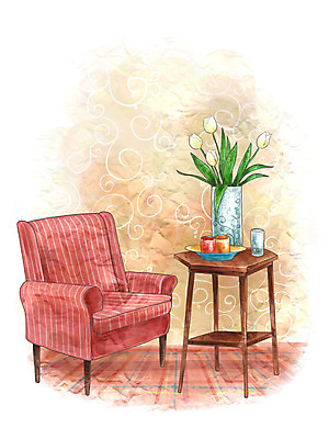 PSD 접시 인형 백그라운드 의자 일러스트 창문 페인터 조명 수채화 실내 사람없음 장식 인테리어 소파 꽃병 스탠드 어항 오브젝트 서랍장 금붕어 장식장 국내일러스트 식기 디자인 꽃 가구 페인팅 어류 내부 파일형식